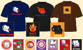 Happy Elephant T-Shirts